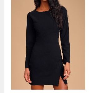 Long sleeve bodycon dress